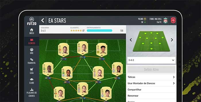 Companion App para FIFA 20 Ultimate Team