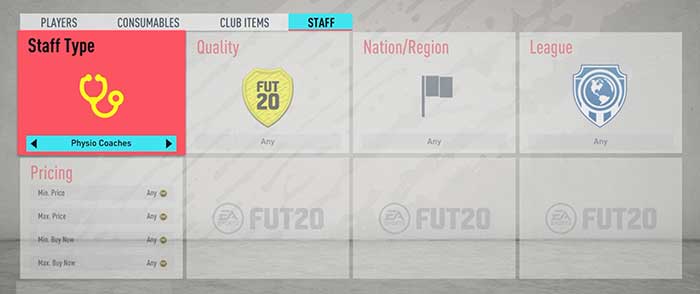 FIFA 20 Staff Cards Guide for FIFA 20 Ultimate Team