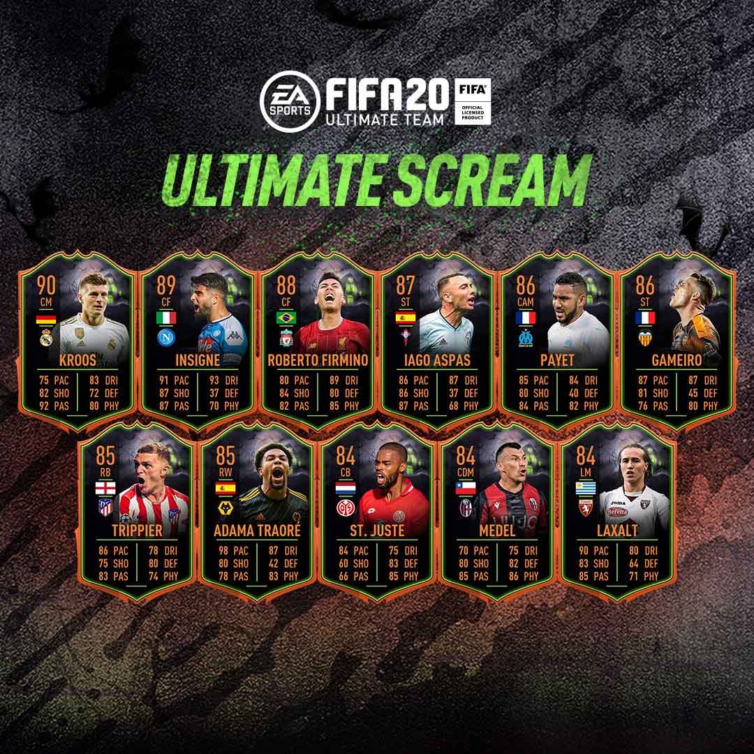 FIFA 20 Ultimate Scream Event