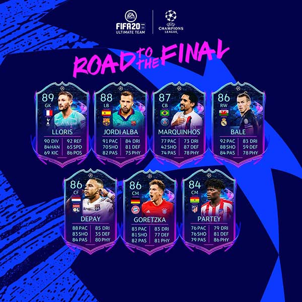 FIFA 20 RTTF Items